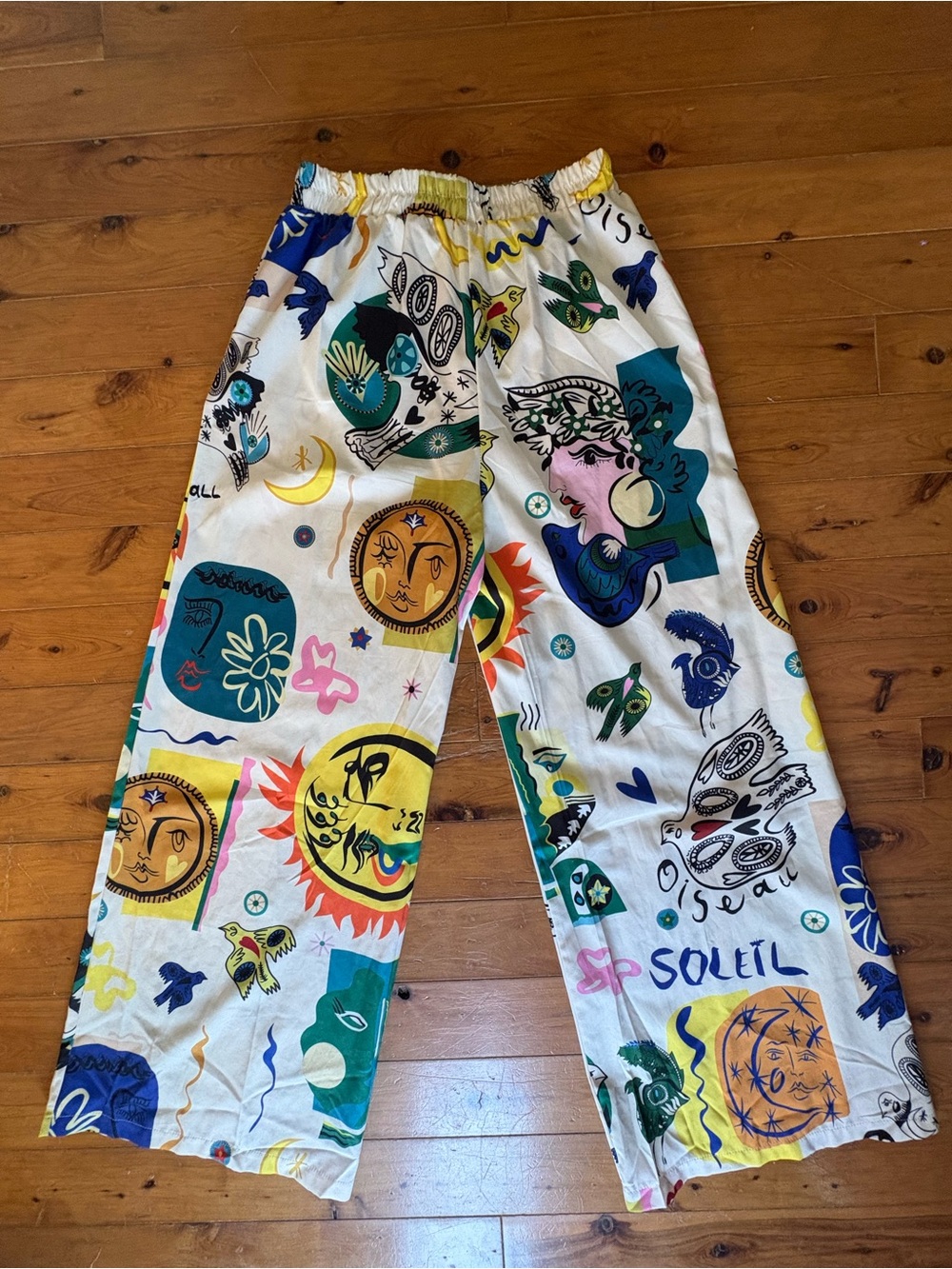 Women’s abstract western pants - Picture 2 of 5